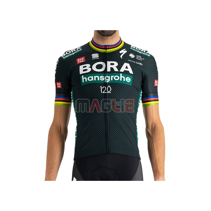 Maglia Bora-Hansgrone Manica Corta 2021 Mondo Campione